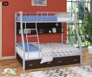 تخت خواب دو طبقه فلزی کد s15