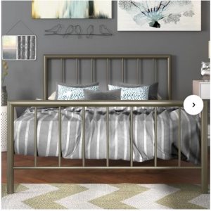 تخت خواب دونفره فلزی کدm18